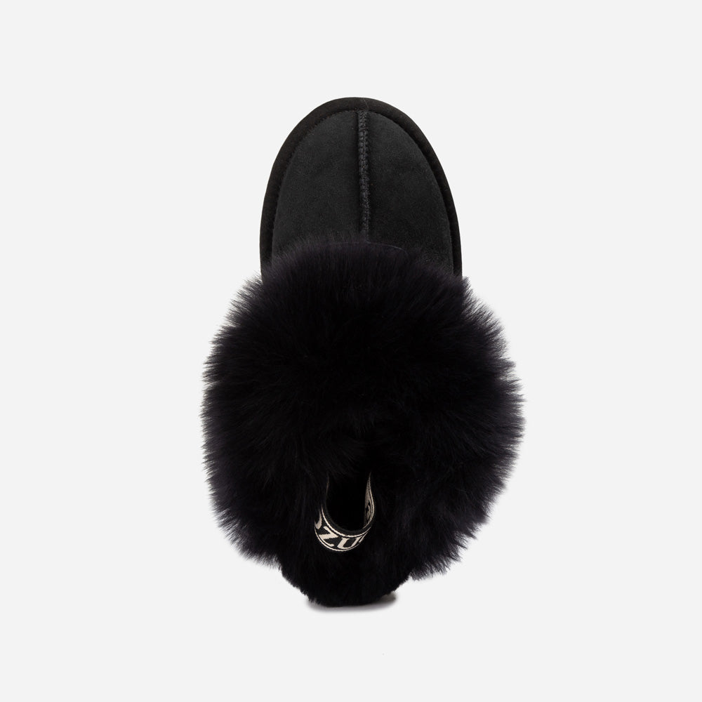 Ugg Coquette Premium Esperanza Sheepskin Slipper (Elastic Backstrap) (Detachable Feature)-LADIES UGG-PEROZ Accessories