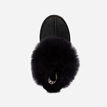 Ugg Coquette Premium Esperanza Sheepskin Slipper (Elastic Backstrap) (Detachable Feature)-LADIES UGG-PEROZ Accessories