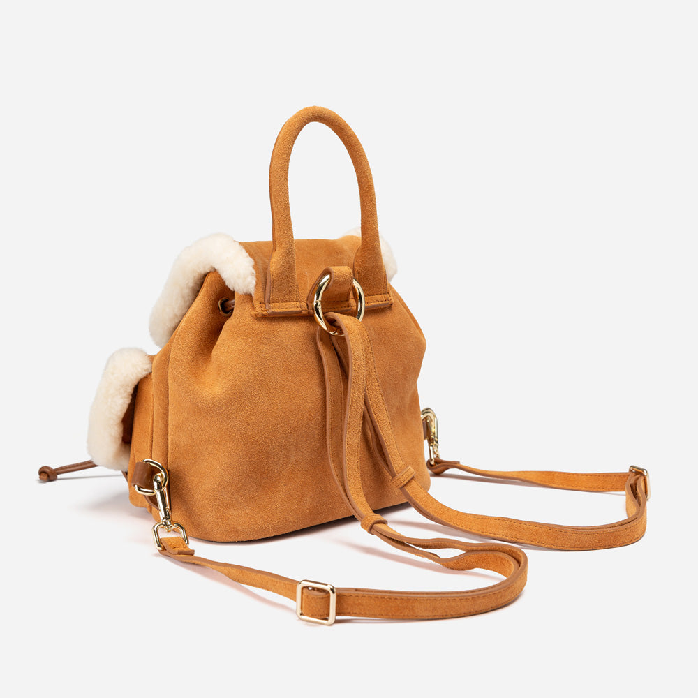 Ugg Excursion Shearling Backpack-PEROZ Accessories