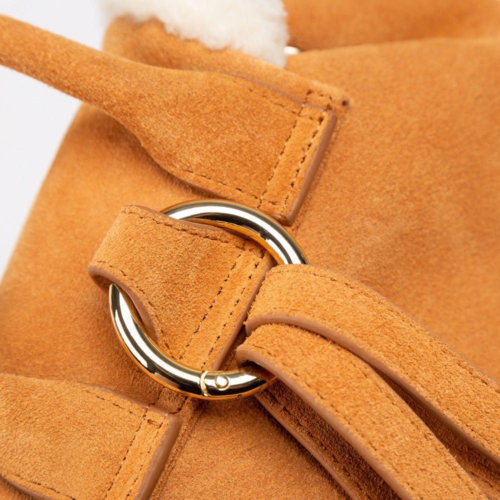 Ugg Excursion Shearling Backpack-PEROZ Accessories