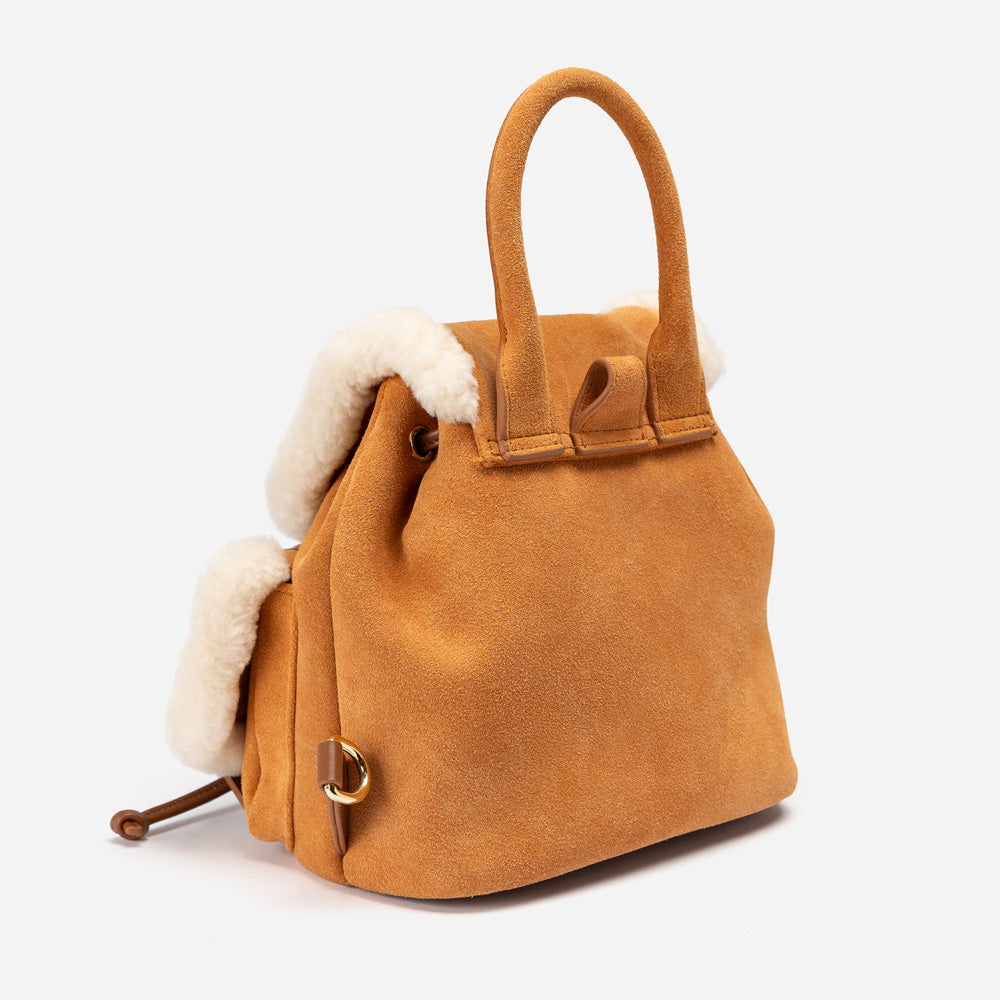 Ugg Excursion Shearling Backpack-PEROZ Accessories