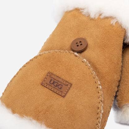 Ugg Fingerless &amp; Mitten Glove-Women&