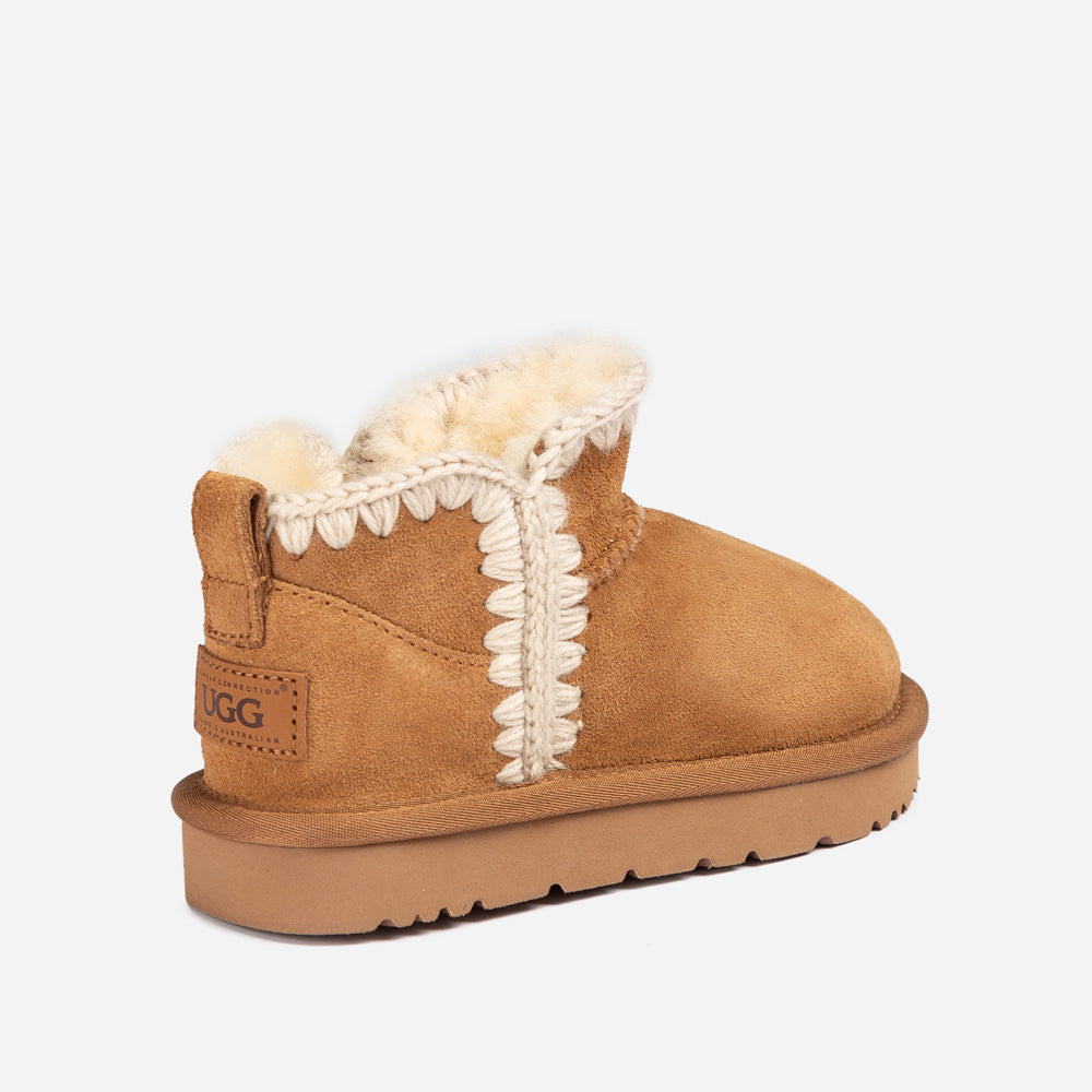 Ugg Kids Eskimo Mini Boots (Water Resistant)-KIDS UGG-PEROZ Accessories