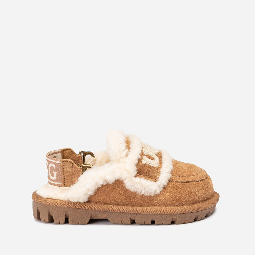 Ugg Kids Violet Shearling Slipper (Detachable Feature)-KIDS UGG-PEROZ Accessories
