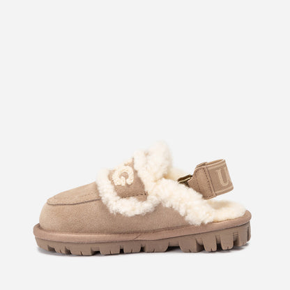 Ugg Kids Violet Shearling Slipper (Detachable Feature)-KIDS UGG-PEROZ Accessories