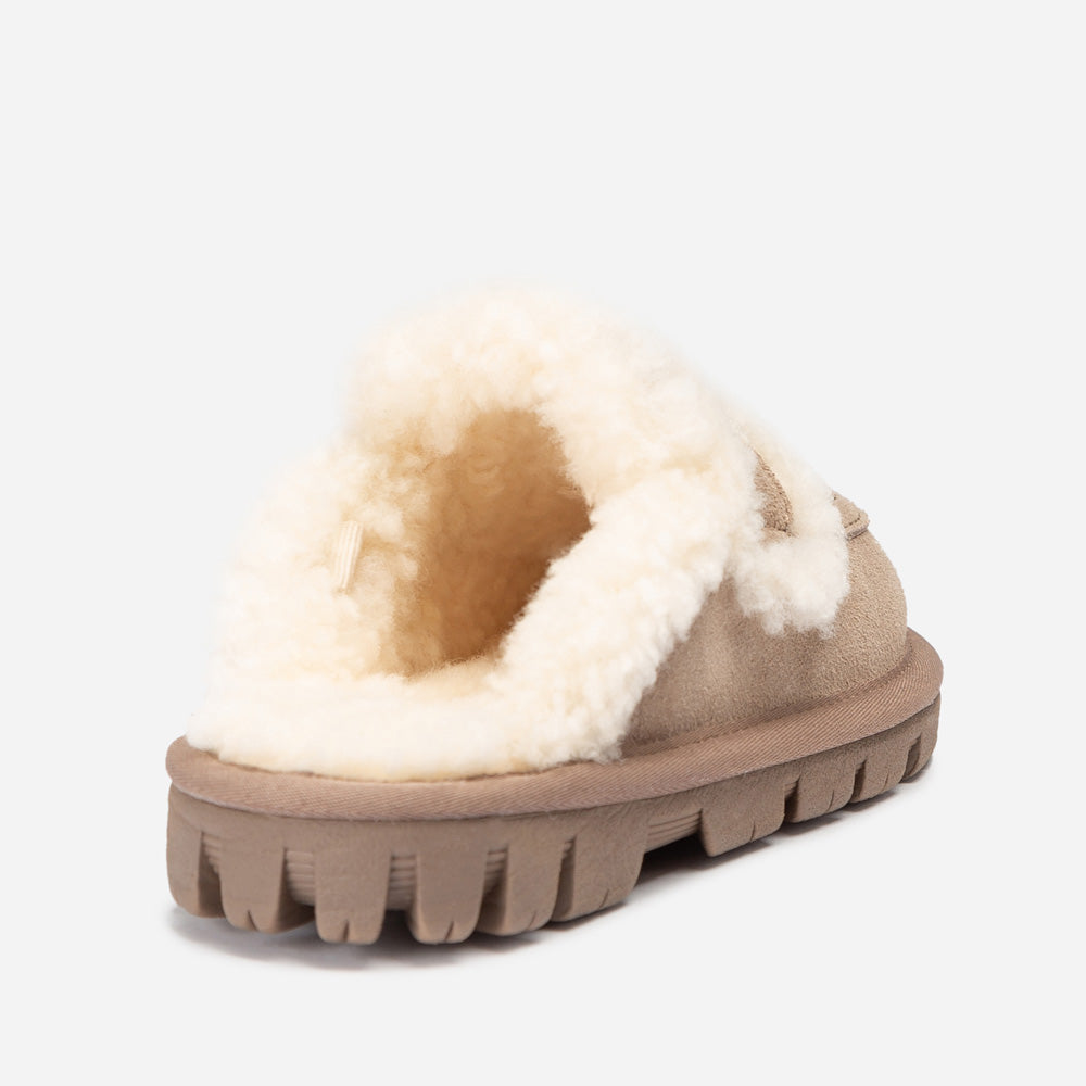 Ugg Kids Violet Shearling Slipper (Detachable Feature)-KIDS UGG-PEROZ Accessories