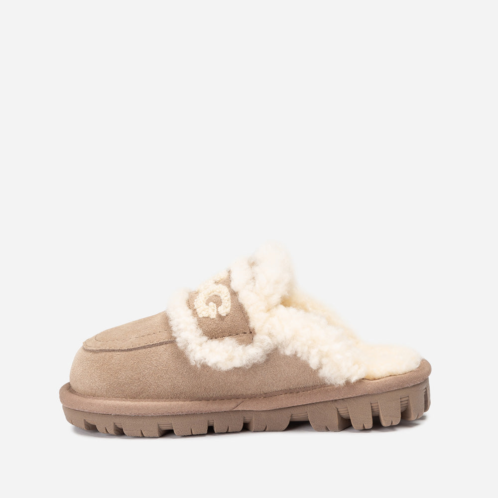 Ugg Kids Violet Shearling Slipper (Detachable Feature)-KIDS UGG-PEROZ Accessories