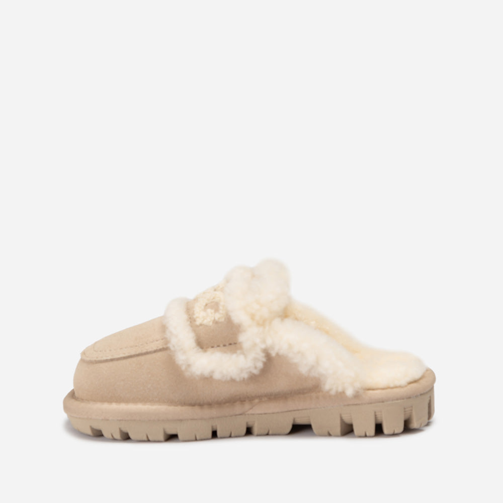 Ugg Kids Violet Shearling Slipper (Detachable Feature)-KIDS UGG-PEROZ Accessories