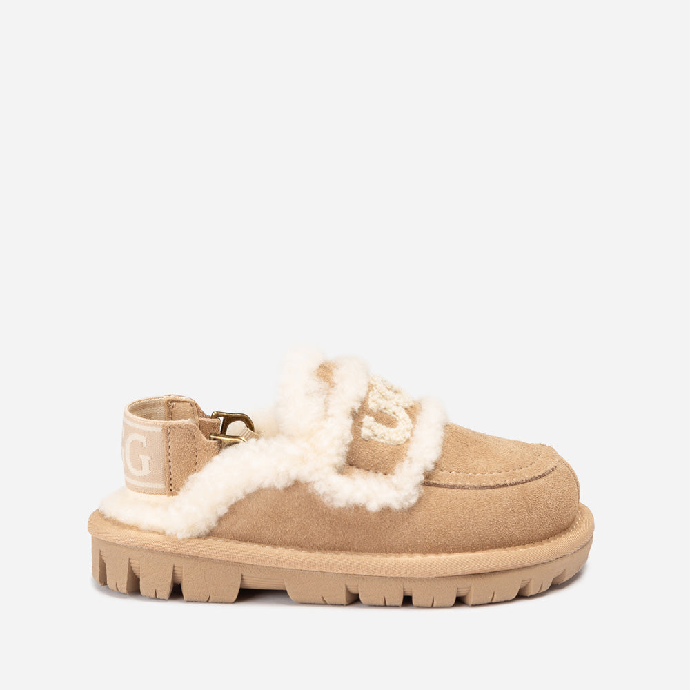 Ugg Kids Violet Shearling Slipper (Detachable Feature)-KIDS UGG-PEROZ Accessories
