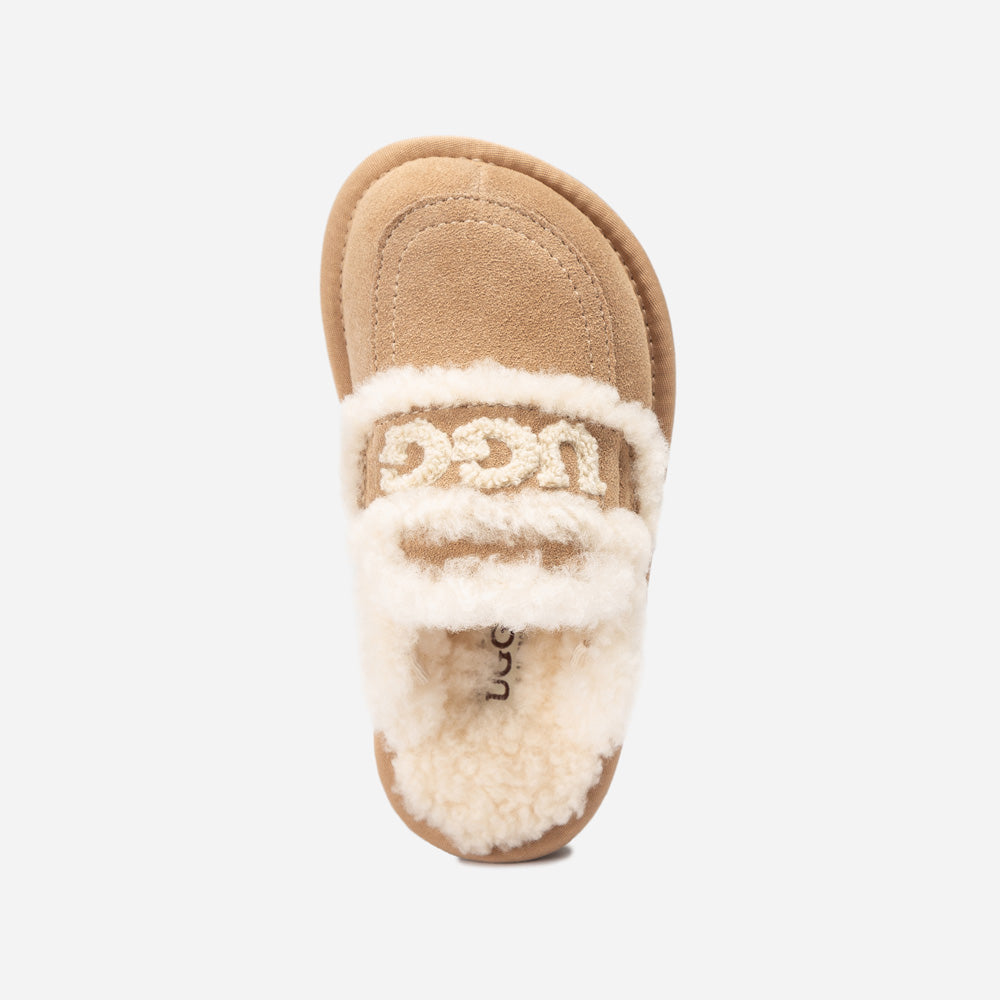Ugg Kids Violet Shearling Slipper (Detachable Feature)-KIDS UGG-PEROZ Accessories