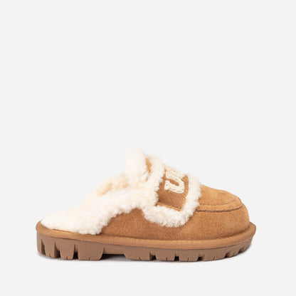 Ugg Kids Violet Shearling Slipper (Detachable Feature)-KIDS UGG-PEROZ Accessories