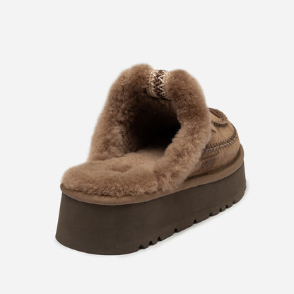 Ugg Letitia Platform Slipper (Replaceable Decoration)-Women Slippers-PEROZ Accessories