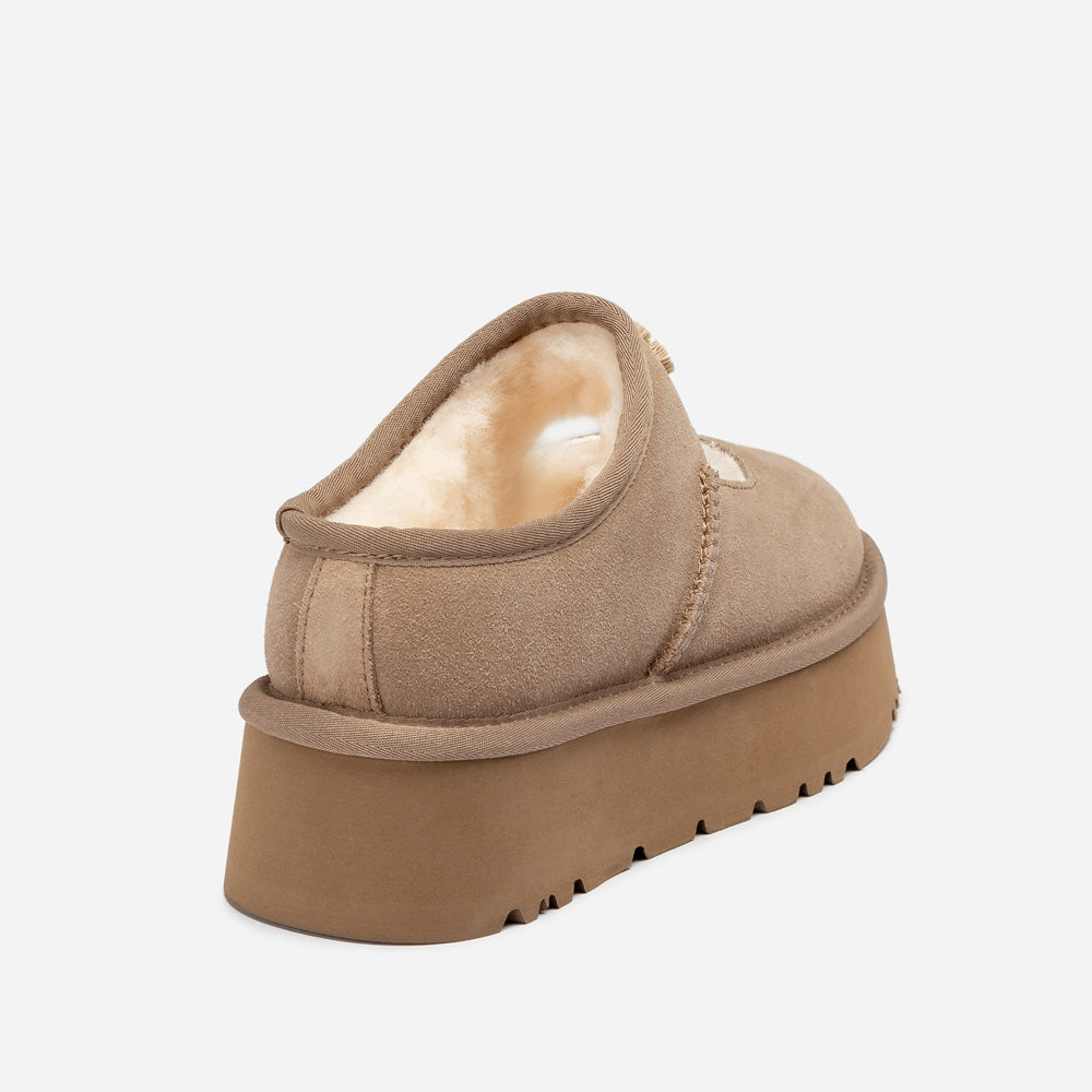Ugg Mary Jane Emb Logo Platform-Women Moccasins Loafers-PEROZ Accessories