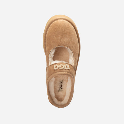 Ugg Mary Jane Emb Logo Platform-Women Moccasins Loafers-PEROZ Accessories