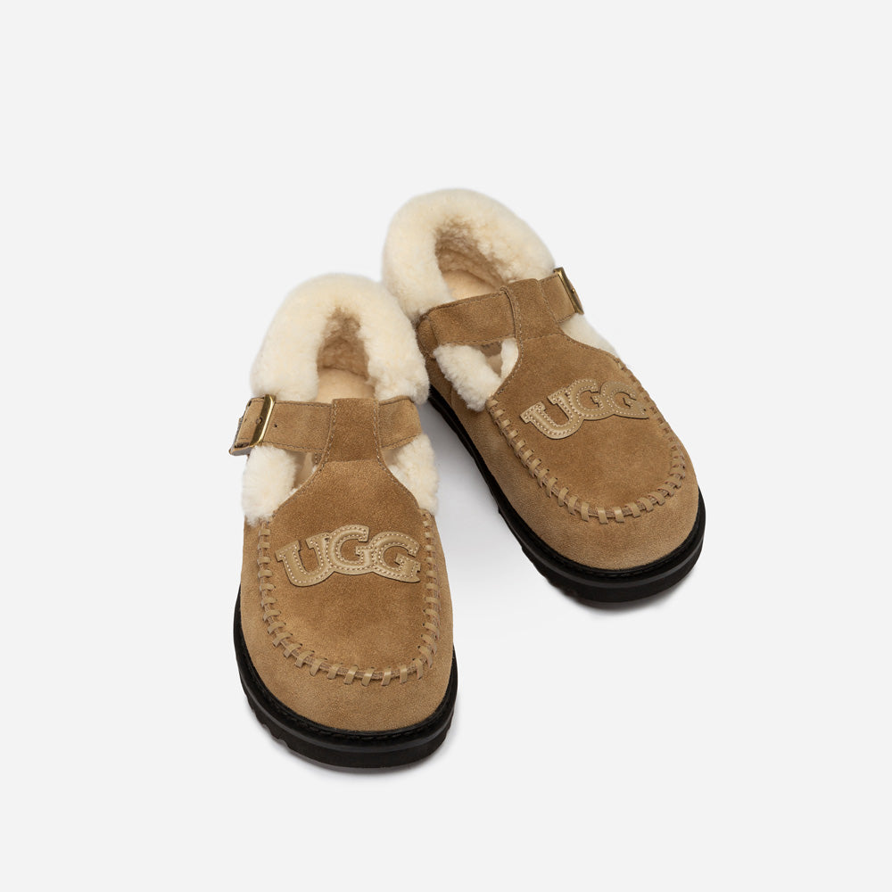 Ugg Mary Jane-Women Moccasins Loafers-PEROZ Accessories