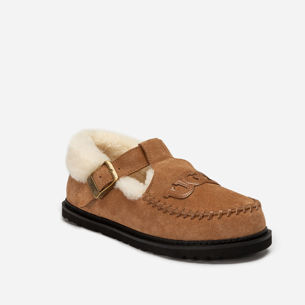Ugg Mary Jane-Women Moccasins Loafers-PEROZ Accessories