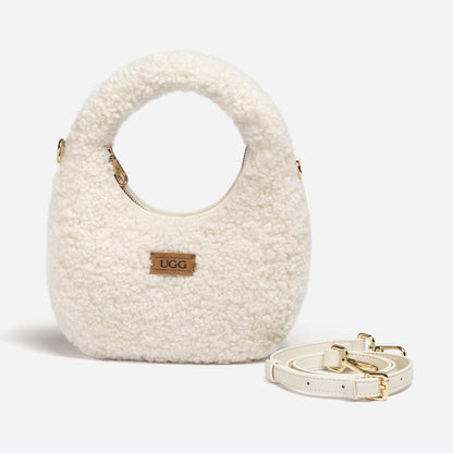 Ugg Momo Shearling Shoulder Bag-PEROZ Accessories