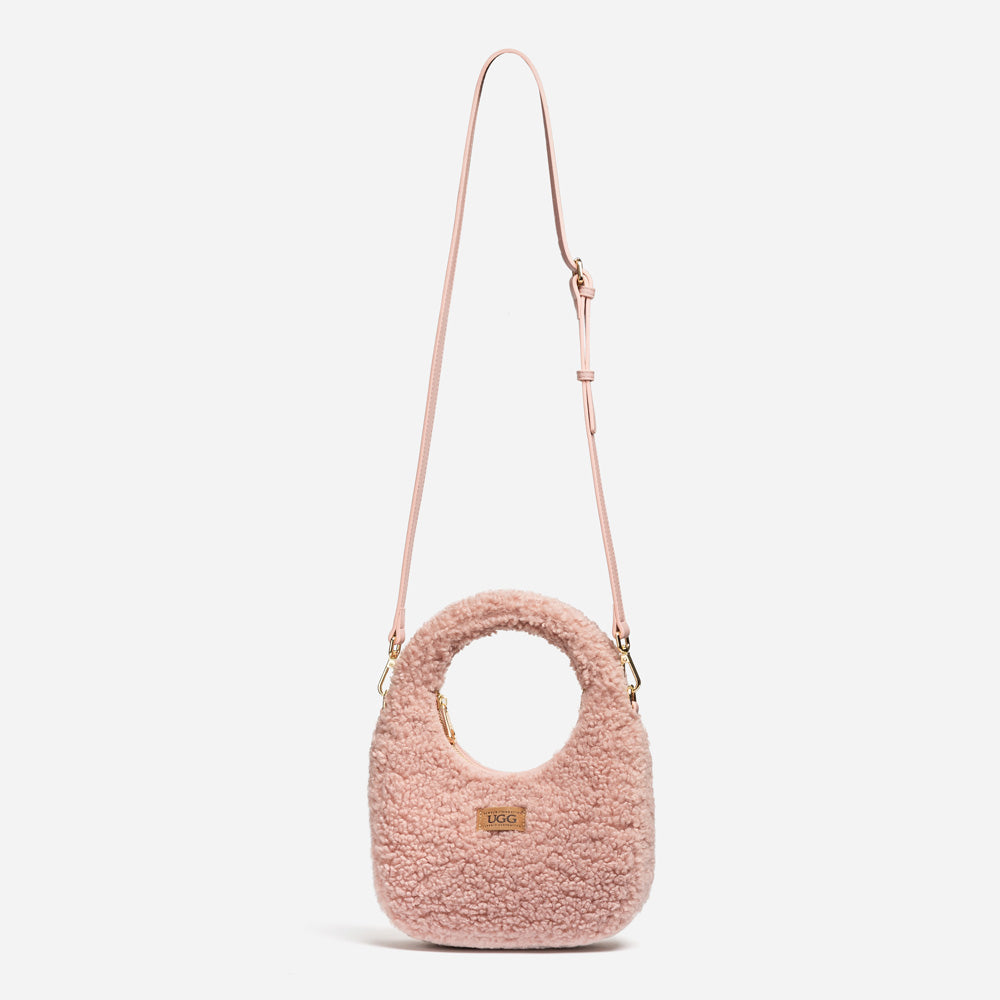 Ugg Momo Shearling Shoulder Bag-PEROZ Accessories