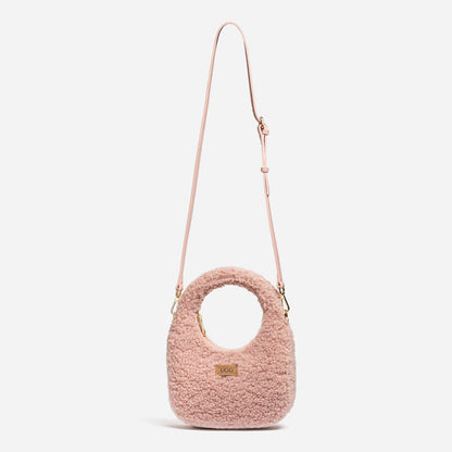 Ugg Momo Shearling Shoulder Bag-PEROZ Accessories
