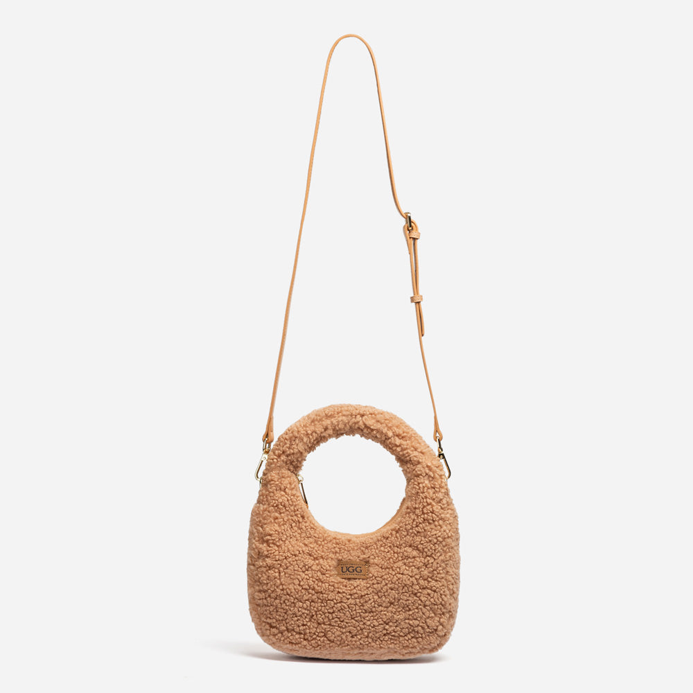 Ugg Momo Shearling Shoulder Bag-PEROZ Accessories