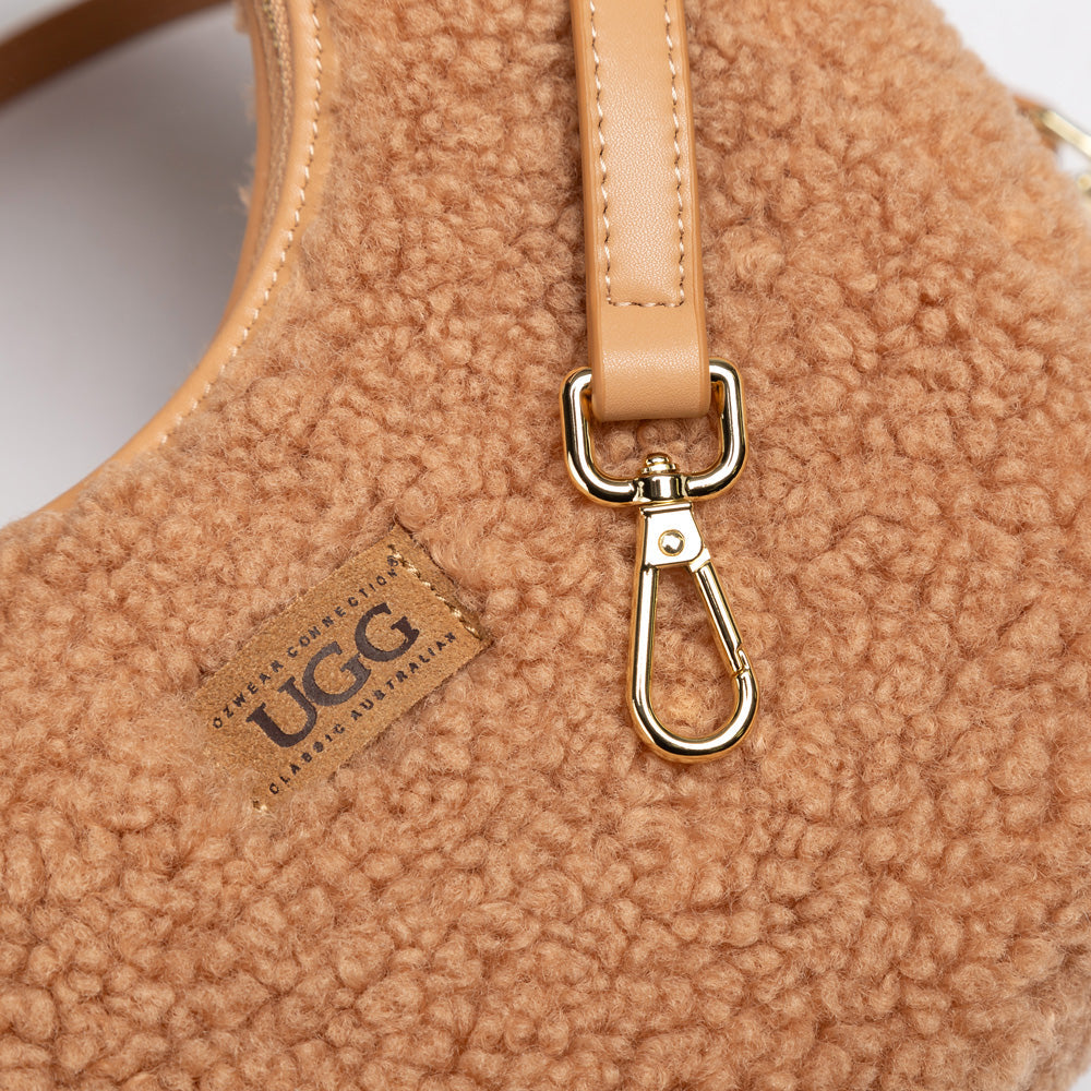 Ugg Momo Shearling Shoulder Bag-PEROZ Accessories