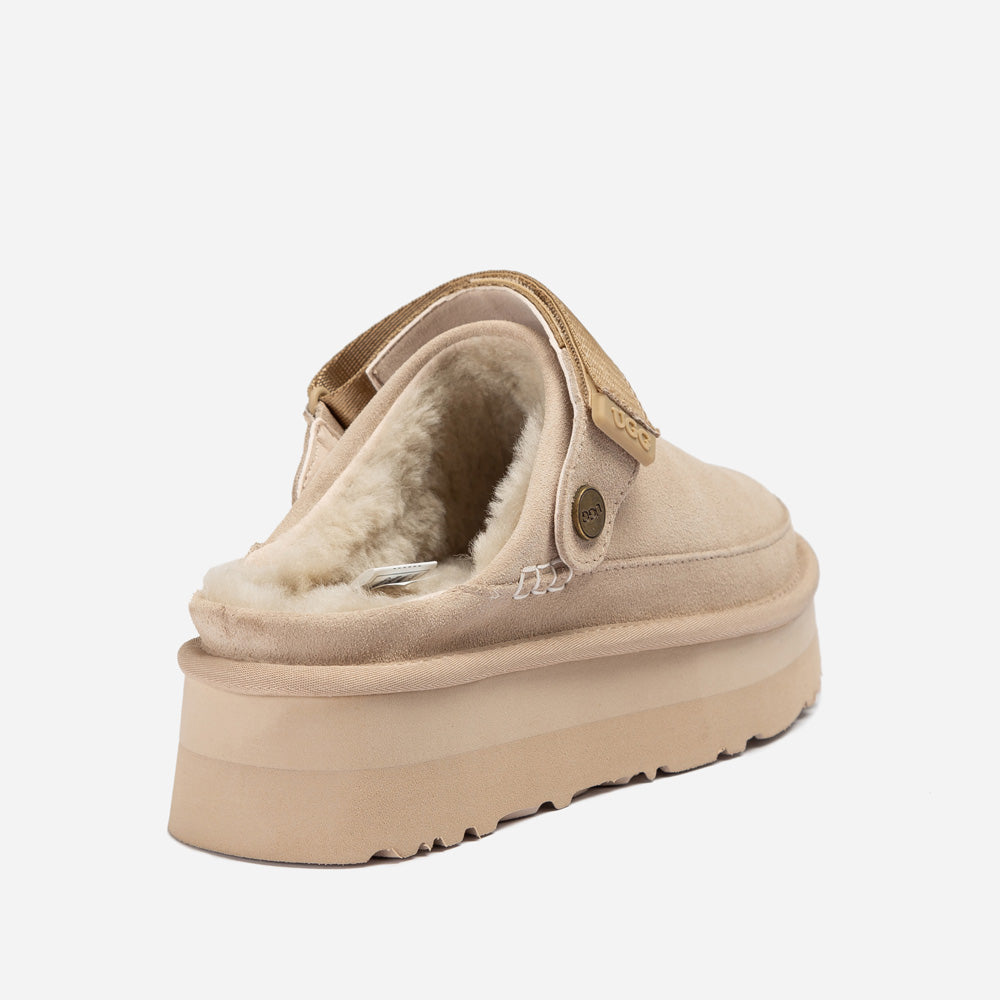 Ugg Oz Platform Shearing Clog-PEROZ Accessories