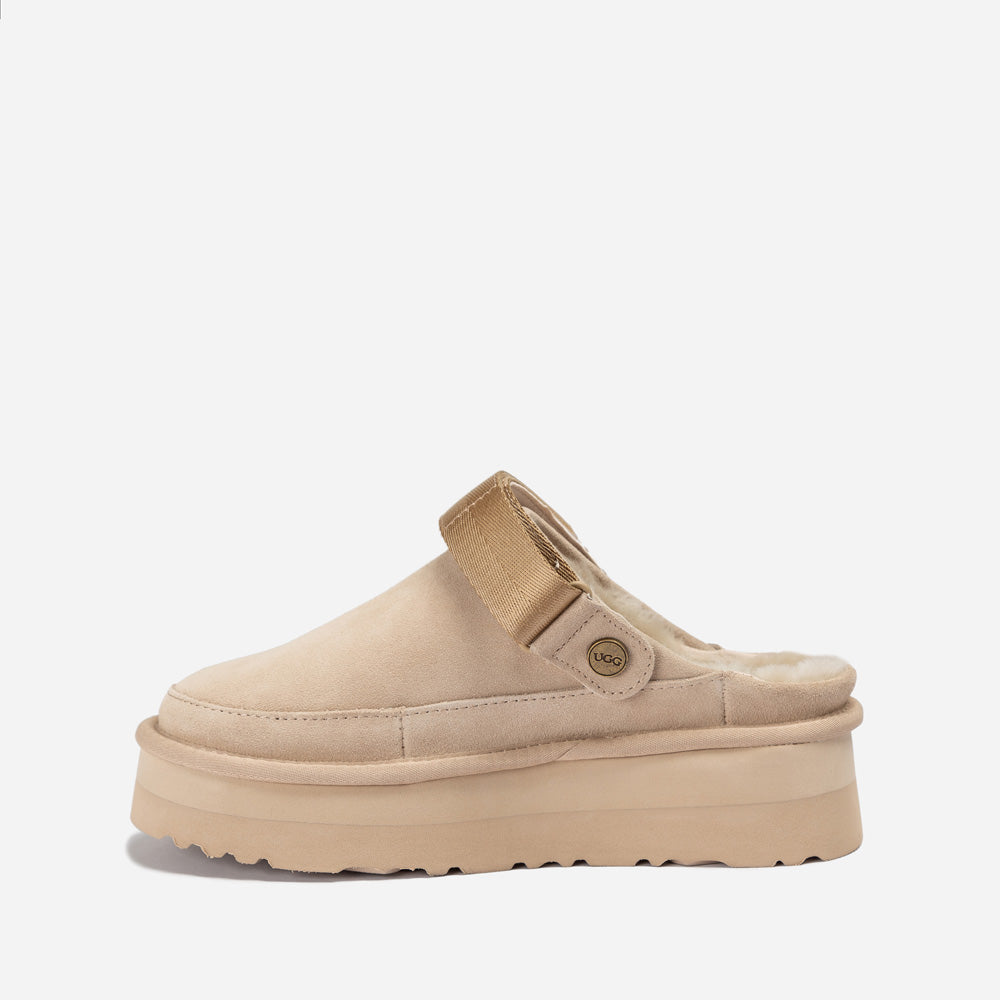 Ugg Oz Platform Shearing Clog-PEROZ Accessories