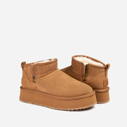 Ugg Platform Beri Zipper Boots-PEROZ Accessories