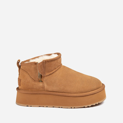 Ugg Platform Beri Zipper Boots-PEROZ Accessories