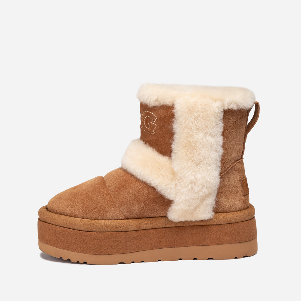 Ugg Platform Cactus Boots (5cm)-PEROZ Accessories
