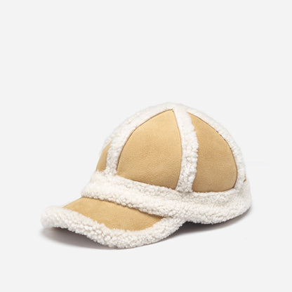 Ugg Sheepskin Baseball Cap-Double Face Sheepskin Hats-PEROZ Accessories