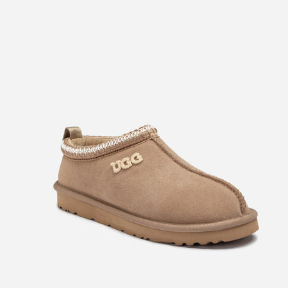 Ugg Sydney Emb Logo Slipper-Unisex Classic UGG Slippers-PEROZ Accessories