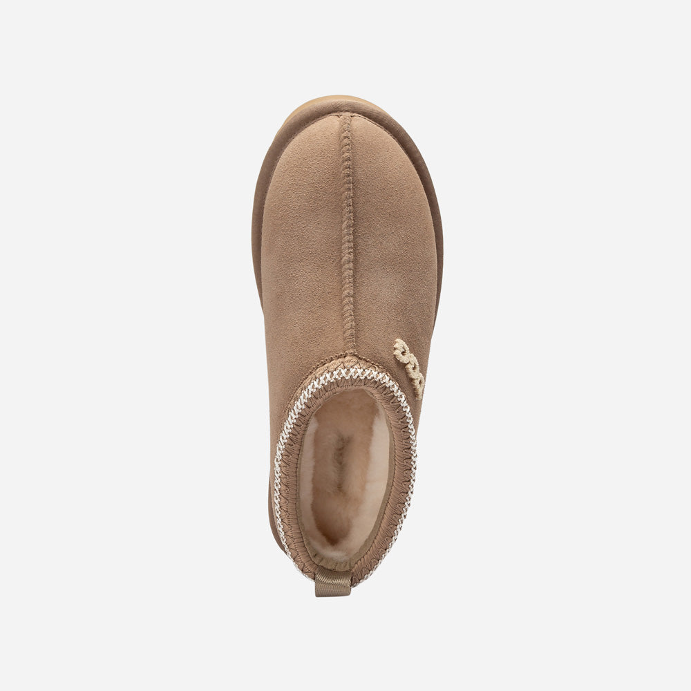 Ugg Sydney Emb Logo Slipper-Unisex Classic UGG Slippers-PEROZ Accessories