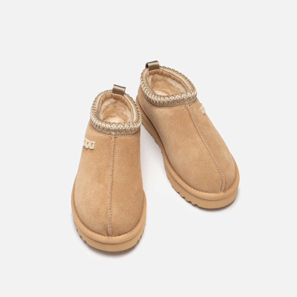 Ugg Sydney Emb Logo Slipper-Unisex Classic UGG Slippers-PEROZ Accessories