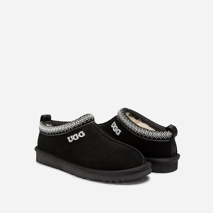 Ugg Sydney Emb Logo Slipper-Unisex Classic UGG Slippers-PEROZ Accessories