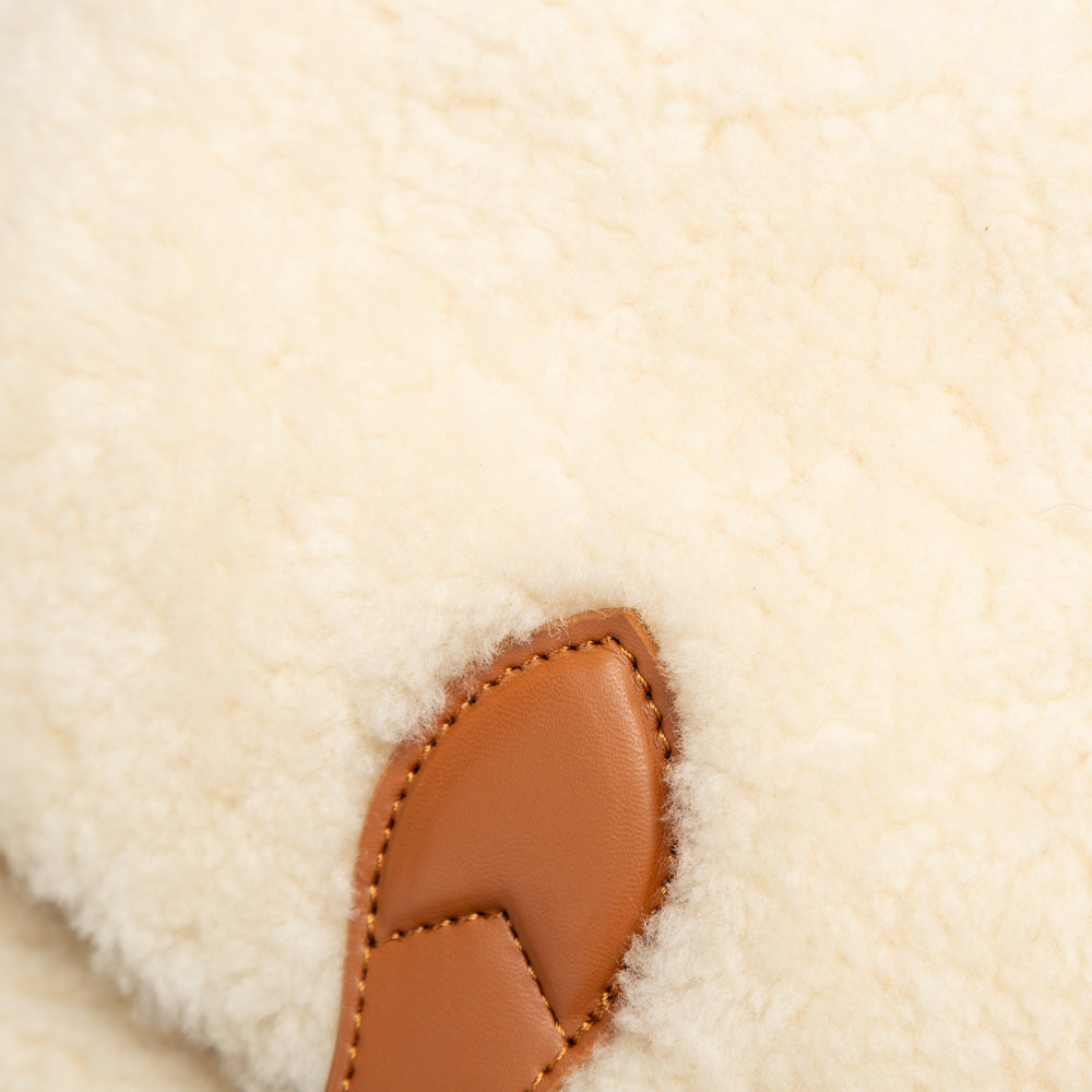 Ugg Teddy Fluffy Backpack-PEROZ Accessories