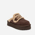 Ugg Violet Matelasse Shearling Platform Slipper-Women Slippers-PEROZ Accessories