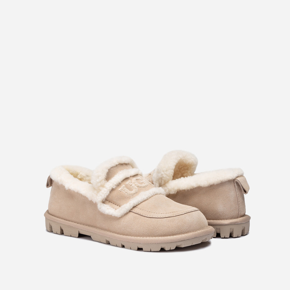 Ugg Violet Shearling Loafer-PEROZ Accessories