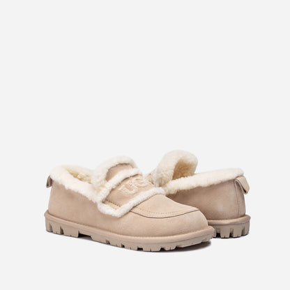 Ugg Violet Shearling Loafer-PEROZ Accessories