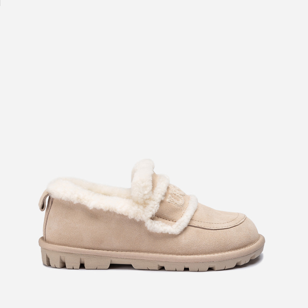 Ugg Violet Shearling Loafer-PEROZ Accessories