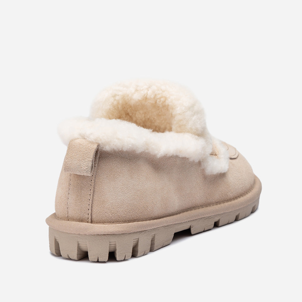 Ugg Violet Shearling Loafer-PEROZ Accessories
