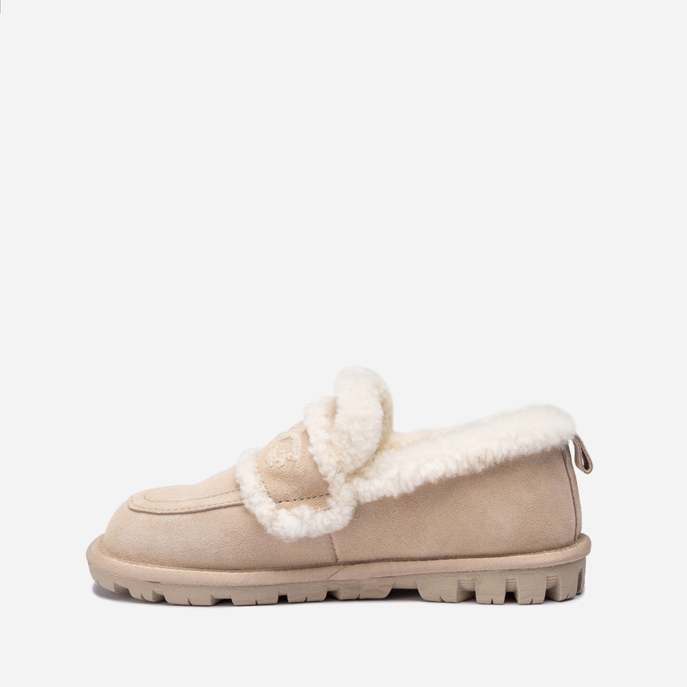 Ugg Violet Shearling Loafer-PEROZ Accessories