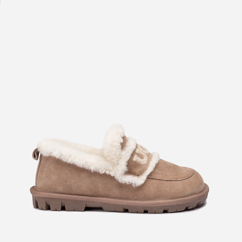 Ugg Violet Shearling Loafer-PEROZ Accessories
