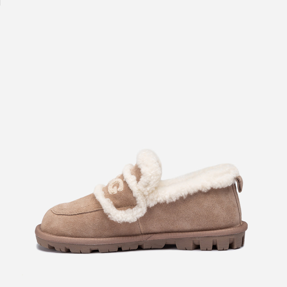 Ugg Violet Shearling Loafer-PEROZ Accessories