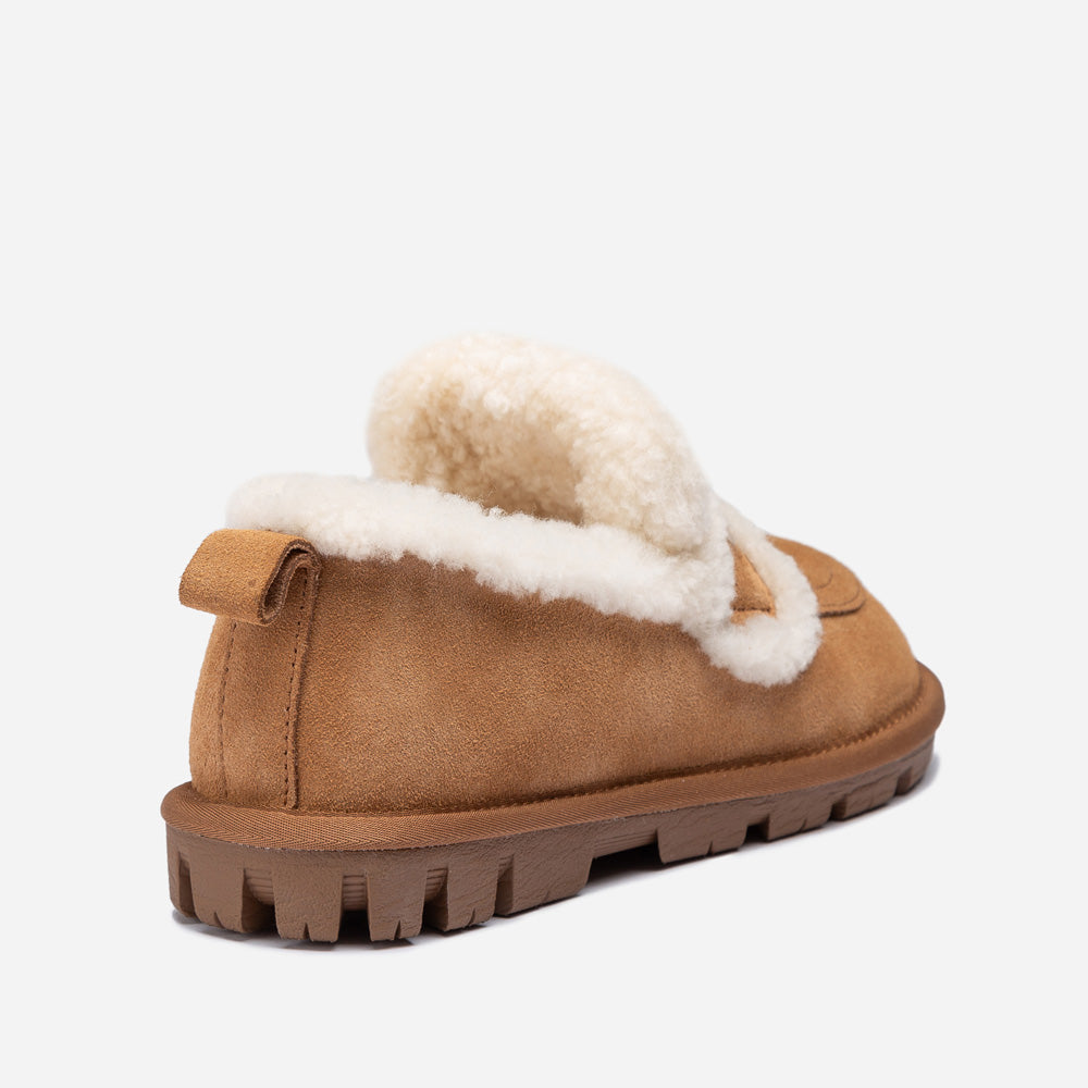 Ugg Violet Shearling Loafer-PEROZ Accessories