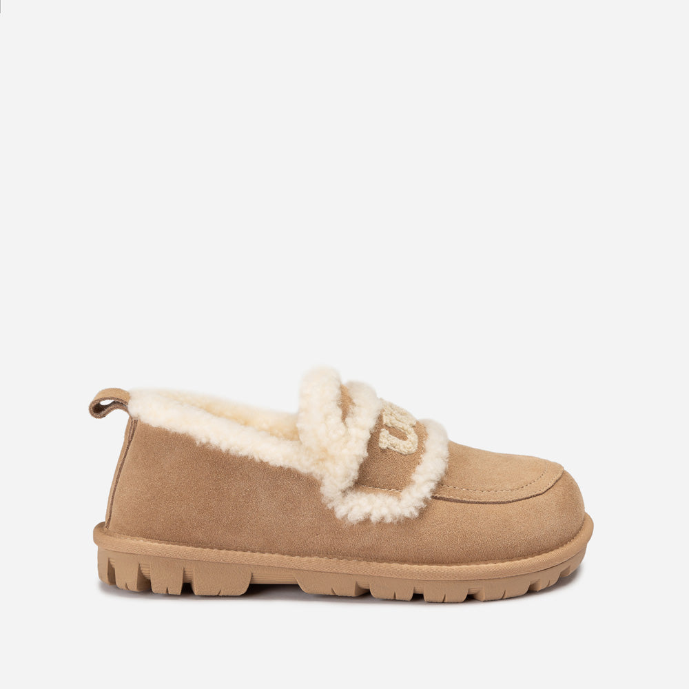 Ugg Violet Shearling Loafer-PEROZ Accessories