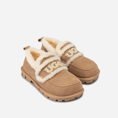 Ugg Violet Shearling Loafer-PEROZ Accessories