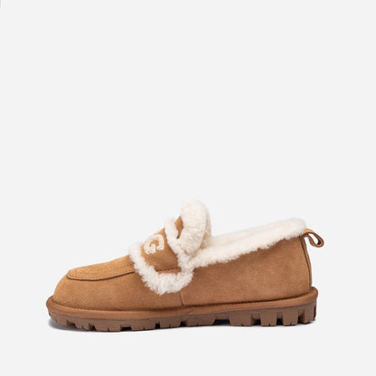 Ugg Violet Shearling Loafer-PEROZ Accessories