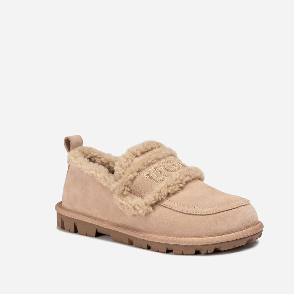 Ugg Violet Shearling Loafer-PEROZ Accessories