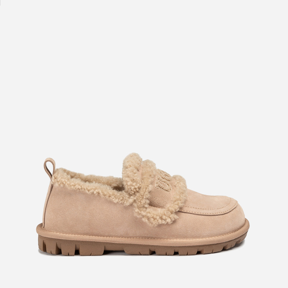 Ugg Violet Shearling Loafer-PEROZ Accessories